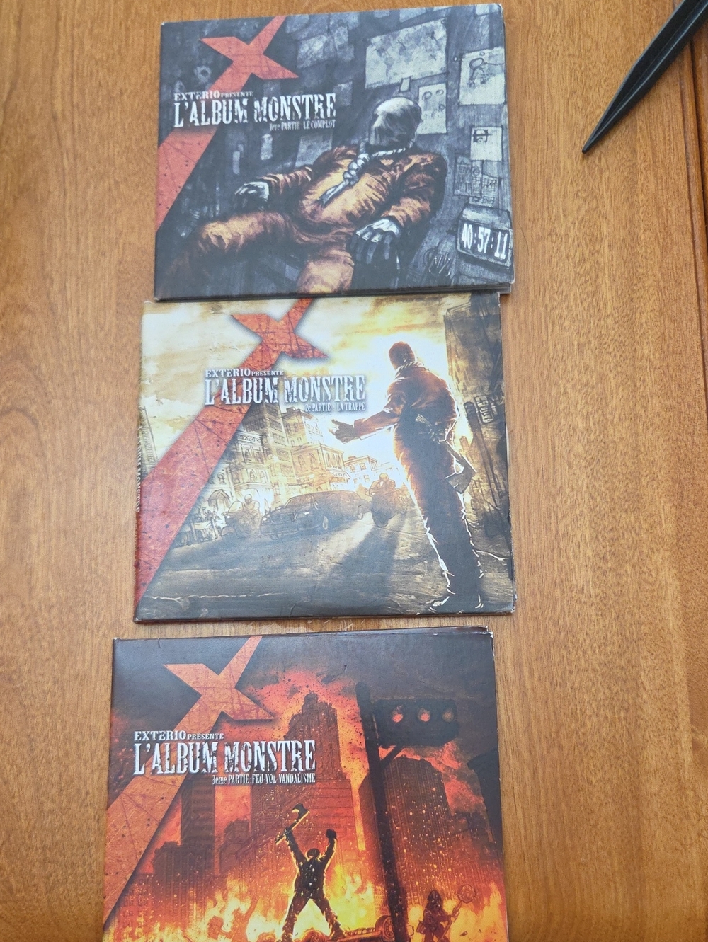 L'Album Monstre Art Book Set - Dark Graphic Covers